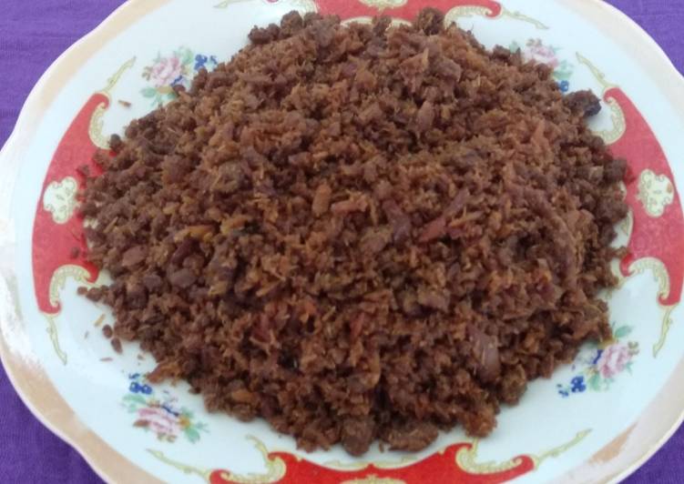 #35 Abon ikan tongkol #dg bumbu serbaguna