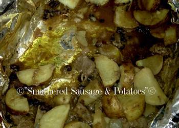 How to Prepare Delicious Smothered Sausage  Potatoes
