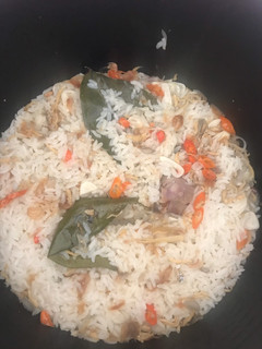 Foto resep Nasi liwet ikan teri medan ricecooker