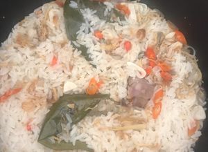 Foto resep Nasi liwet ikan teri medan ricecooker