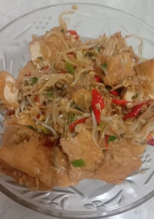 Foto resep Oseng tahu kulit dan tauge