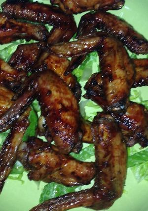 A picture of Sweet N Spicy Baked Wings.