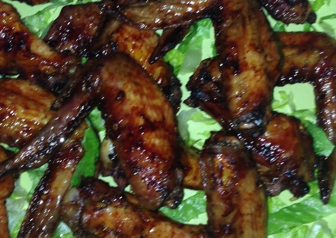 Sweet N Spicy Baked Wings