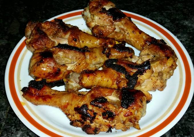 Recipe of Award-winning Ginger Garlic Asian Drumsticks