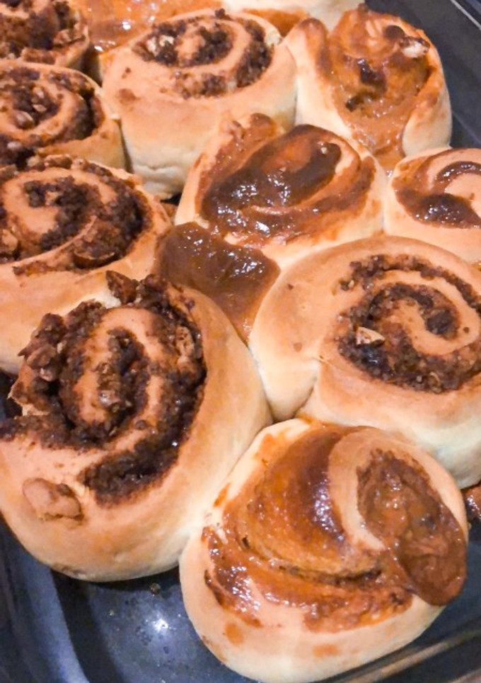 Una foto de Rollos de Canela
