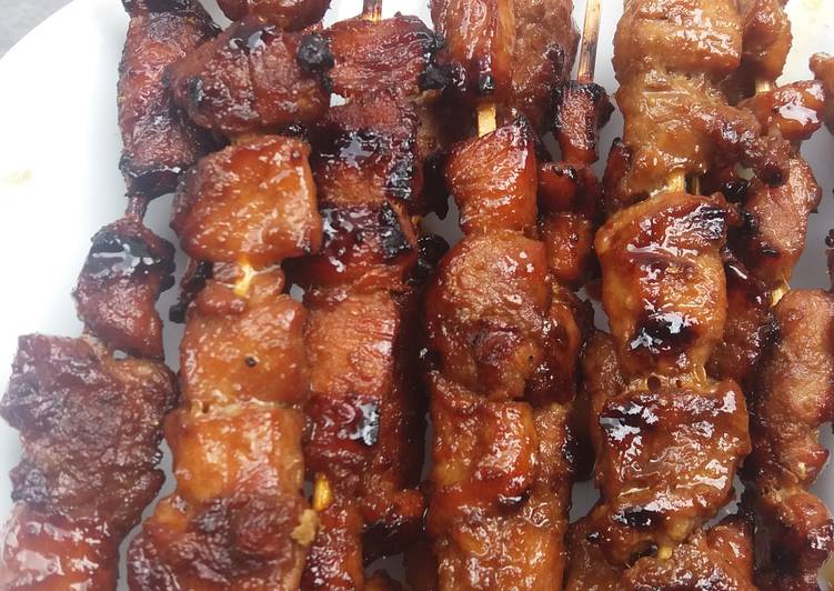 Cara Gampang meracik Sate babi 🐷 Lezat