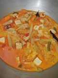 Sayur labuh siam santan pedas