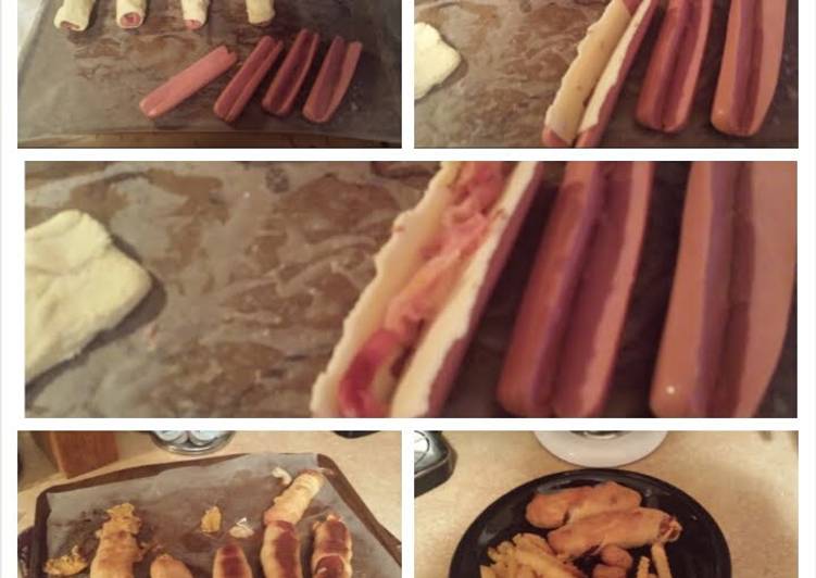 Easiest Way to Prepare Any-night-of-the-week Cheesy Bacon Crescent Dogs