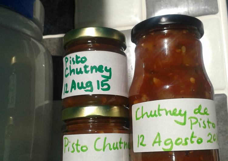 Recipe of Favorite My pisto chutney