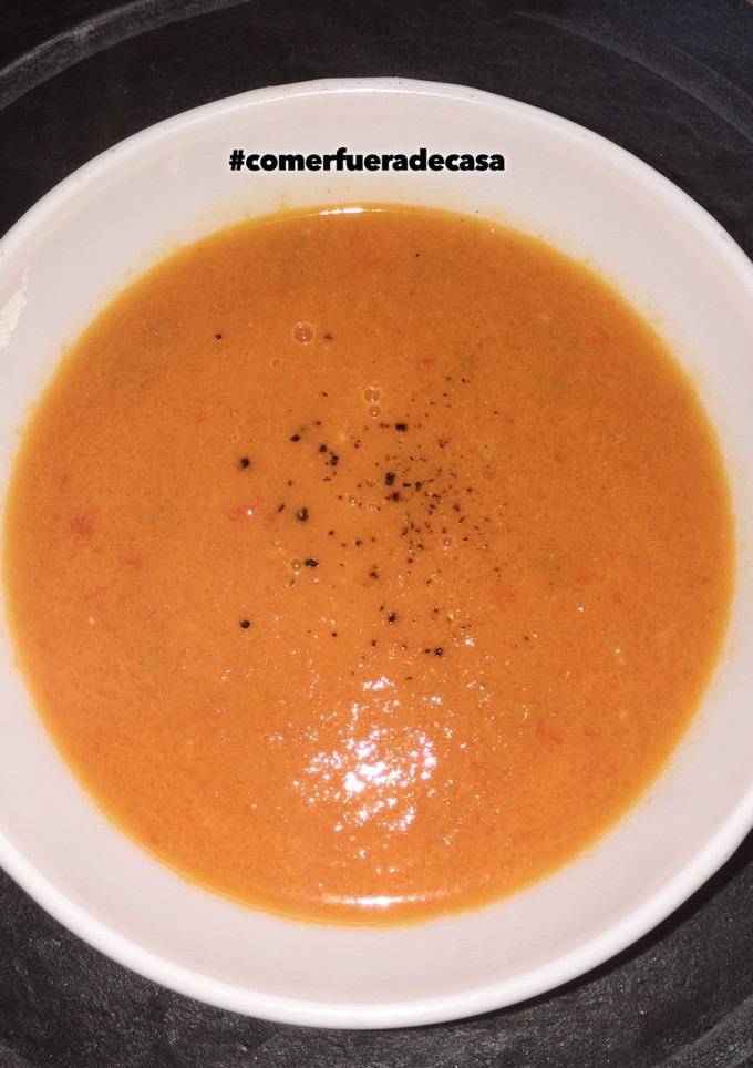 Una foto de Sopa de tomate