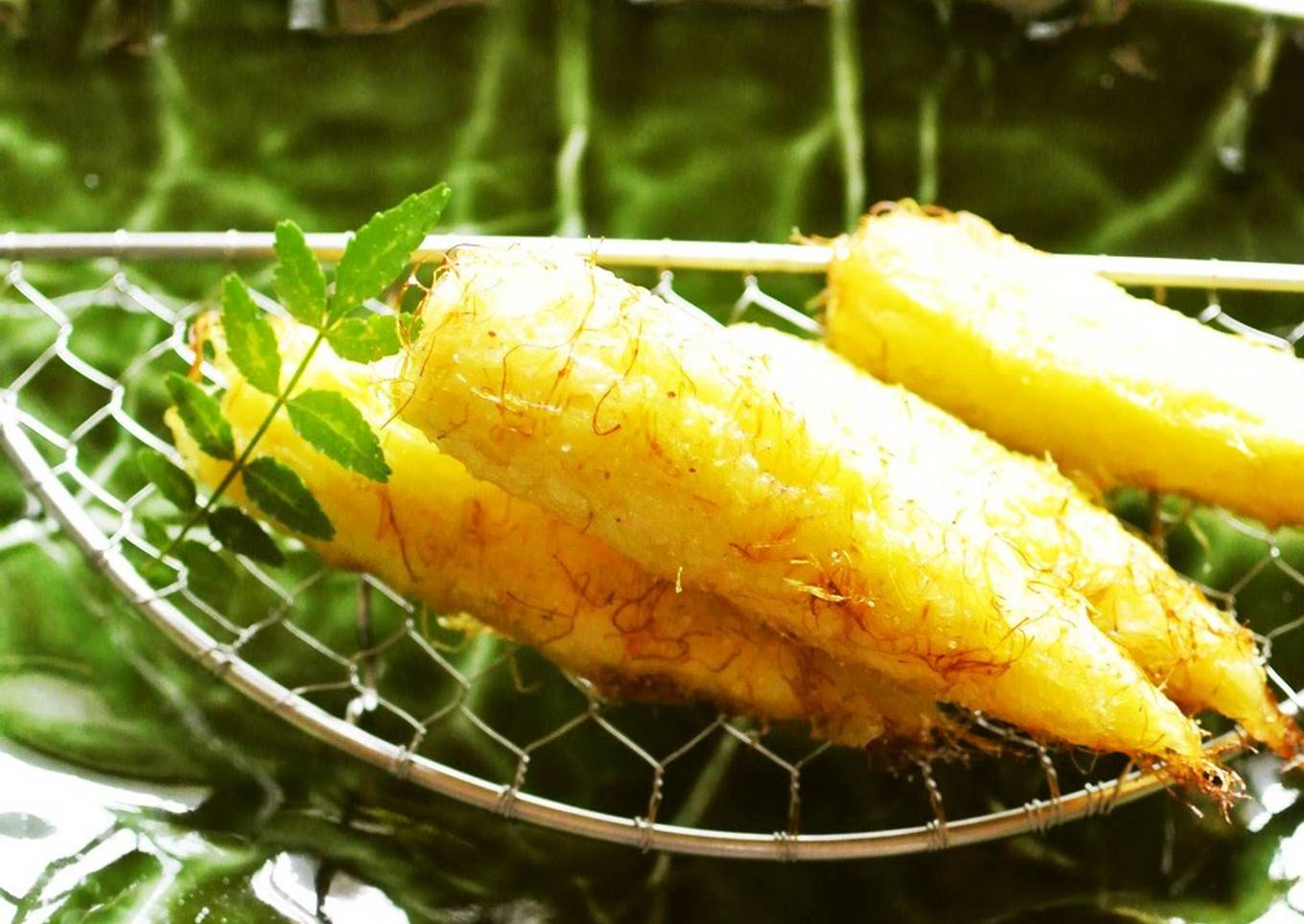 How to Prepare Homemade Deep Fried Fresh Young Corn