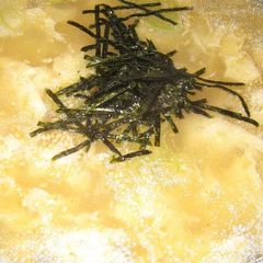 A picture of Yakiniku (Japanese BBQ) Restaurant-style Egg Drop Soup.