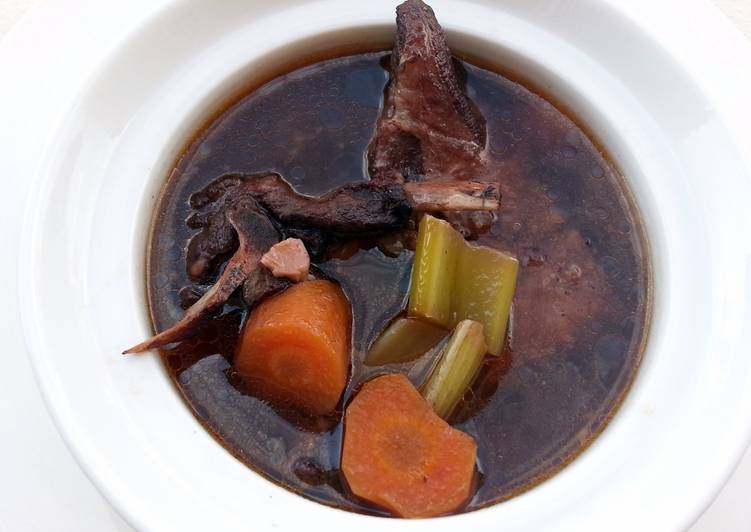 How to Prepare Any-night-of-the-week Brown Lamb And Pork Bone Stock / Soup