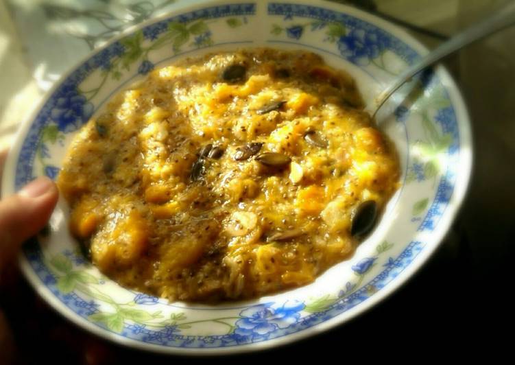 Recipe of Super Quick Homemade Pumpkin morning oats
