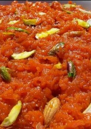 A picture of Carrot sweet dish.
