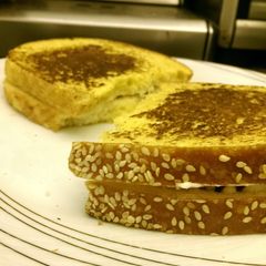 A picture of Chocolate Chip Stuffed French Toast.