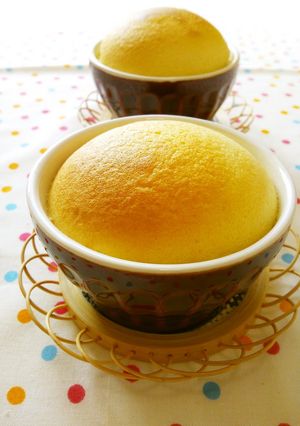A picture of Fluffy Soufflé Cups with 1 Egg.