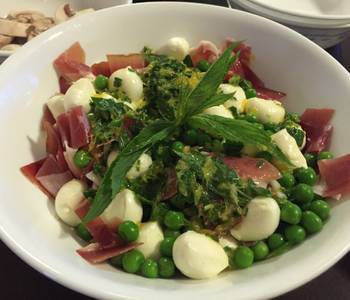 Unique Cuisine Please Peas  Cheese Salad Delicious and Healthy