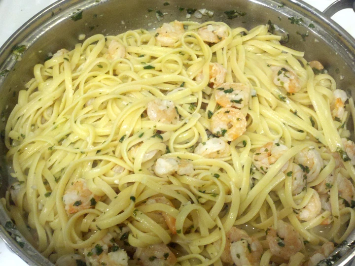 Recipe Shrimp Lemon Pepper Linguini the Delicious So Delicious