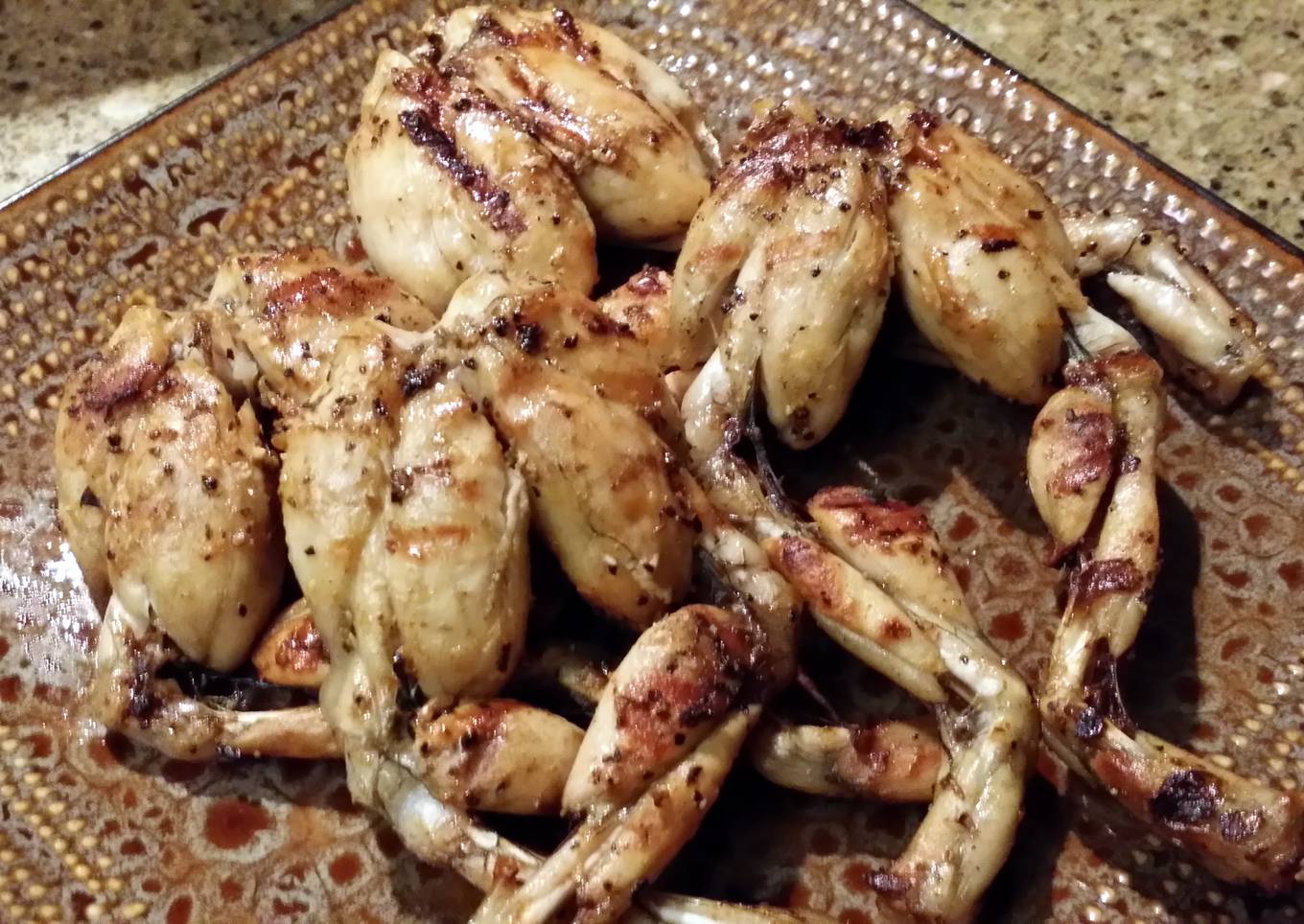 grilled frog hoppers