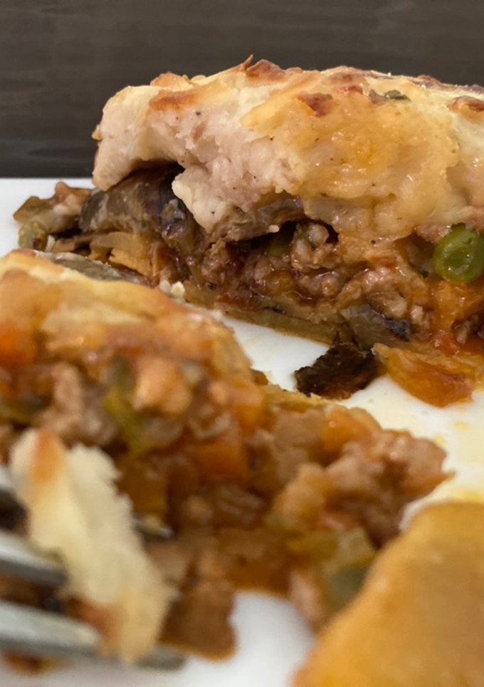Una foto de Mousaka