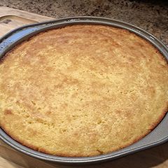 A picture of Moist & sweet buttermilk corn bread.
