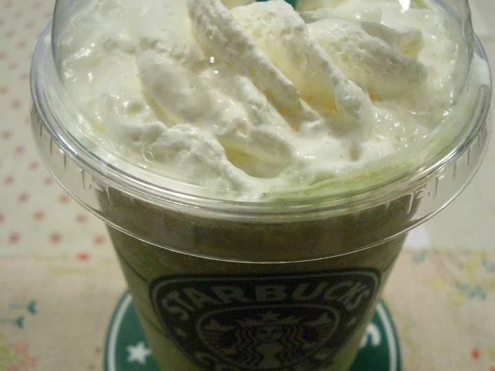 Recipe Matcha Cream Frappuccino, Just like Starbucks which Delicious
