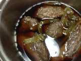 black tea pork