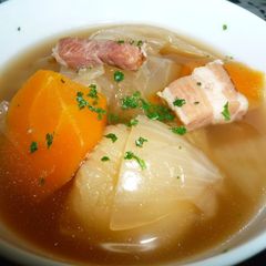 A picture of Japanese-Style Pot-Au-Feu (Stew).