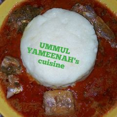A picture of Tuwon masara recipe.