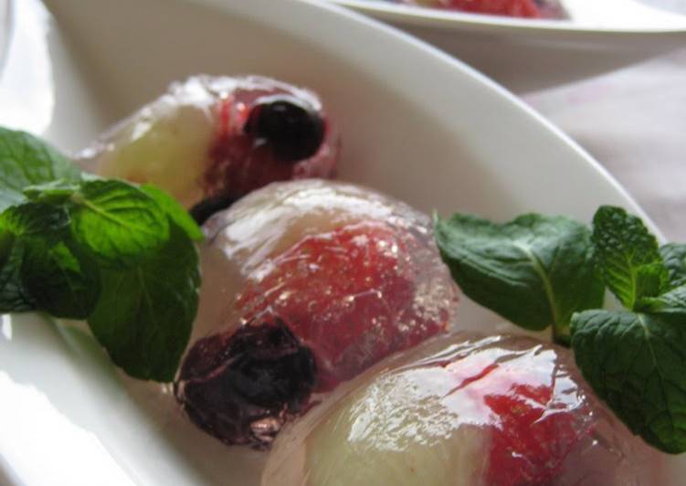 Soda and Fruit Jello Drops