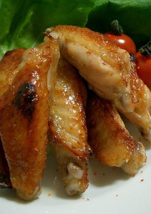 A picture of Easy Ponzu Chicken Wings.
