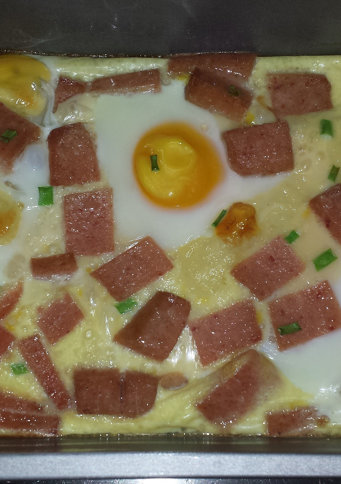 A picture of EASY HASH & SPAM FRITATA.