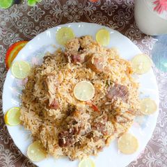 Beef Pulao A picture of Beef Pulao.