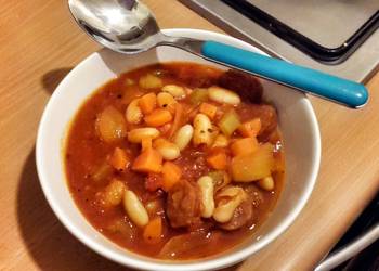 New Recipe Chorizo and Bean Stew Savory Delicious