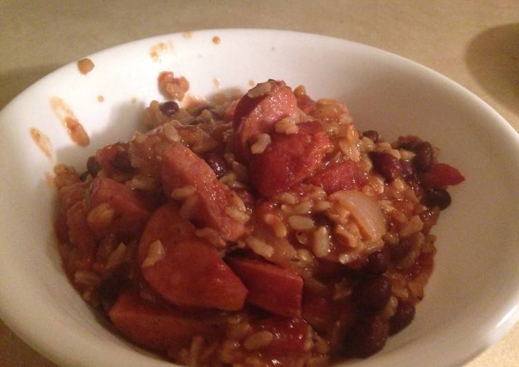 Andouille Sausage Slow Cooker Rice