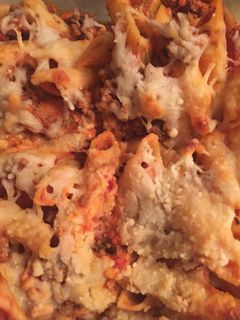 A picture of Penne Pasta Bake.