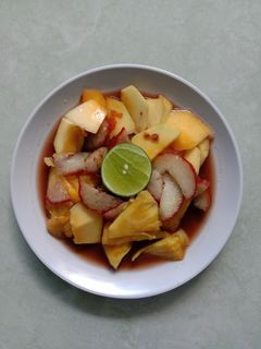 Foto resep Rujak Kuah Pindang Bali