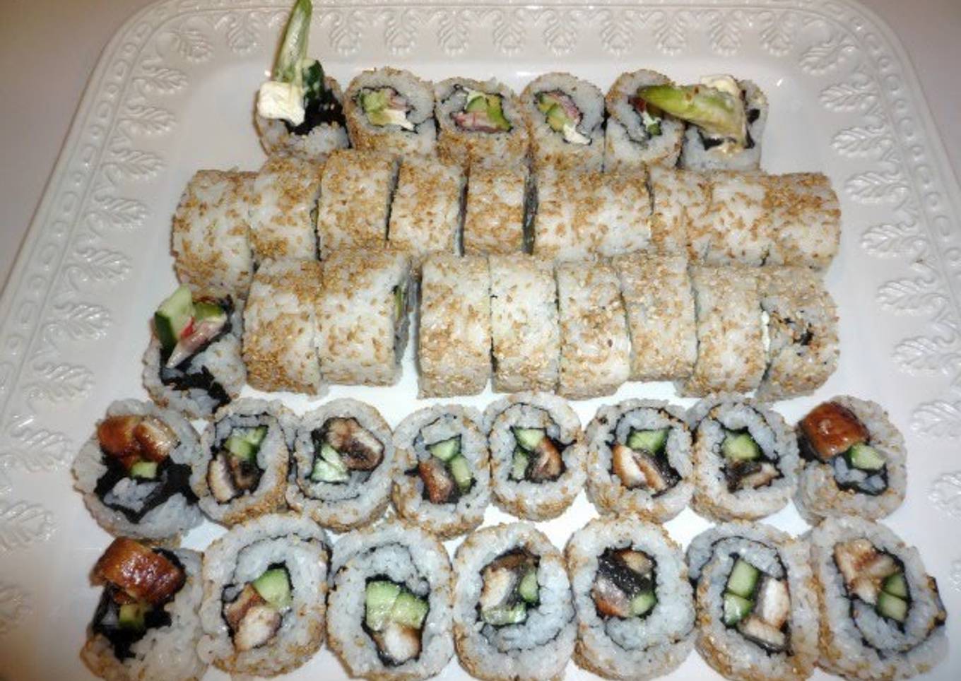California Rolls (Popular in the States)