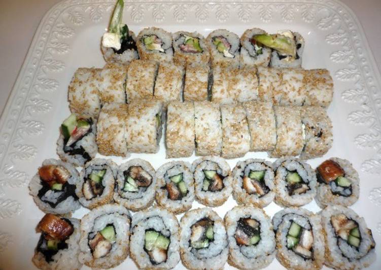 Simple Way to Make Ultimate California Rolls (Popular in the States)