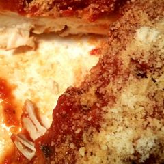 A picture of Crock Pot Chicken Parmigiana.