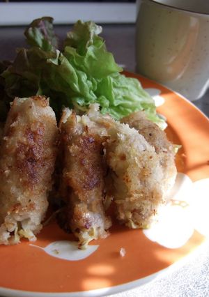 A picture of Tonkatsu Pork Rolls.