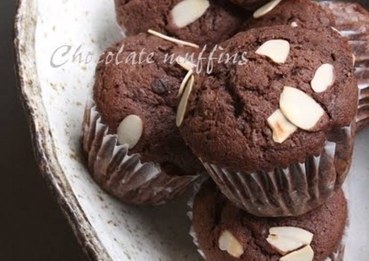 Easiest Way to Make Super Quick Homemade Chocolate Muffins