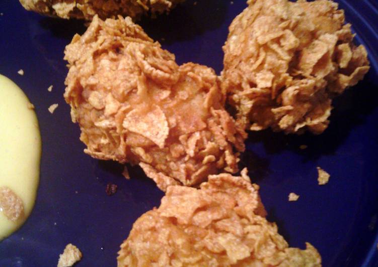 corn flaked fried chicken