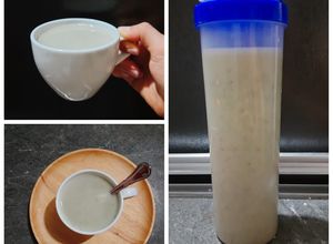 Hình của món Sữa đậu xanh vừa ngon vừa dễ.