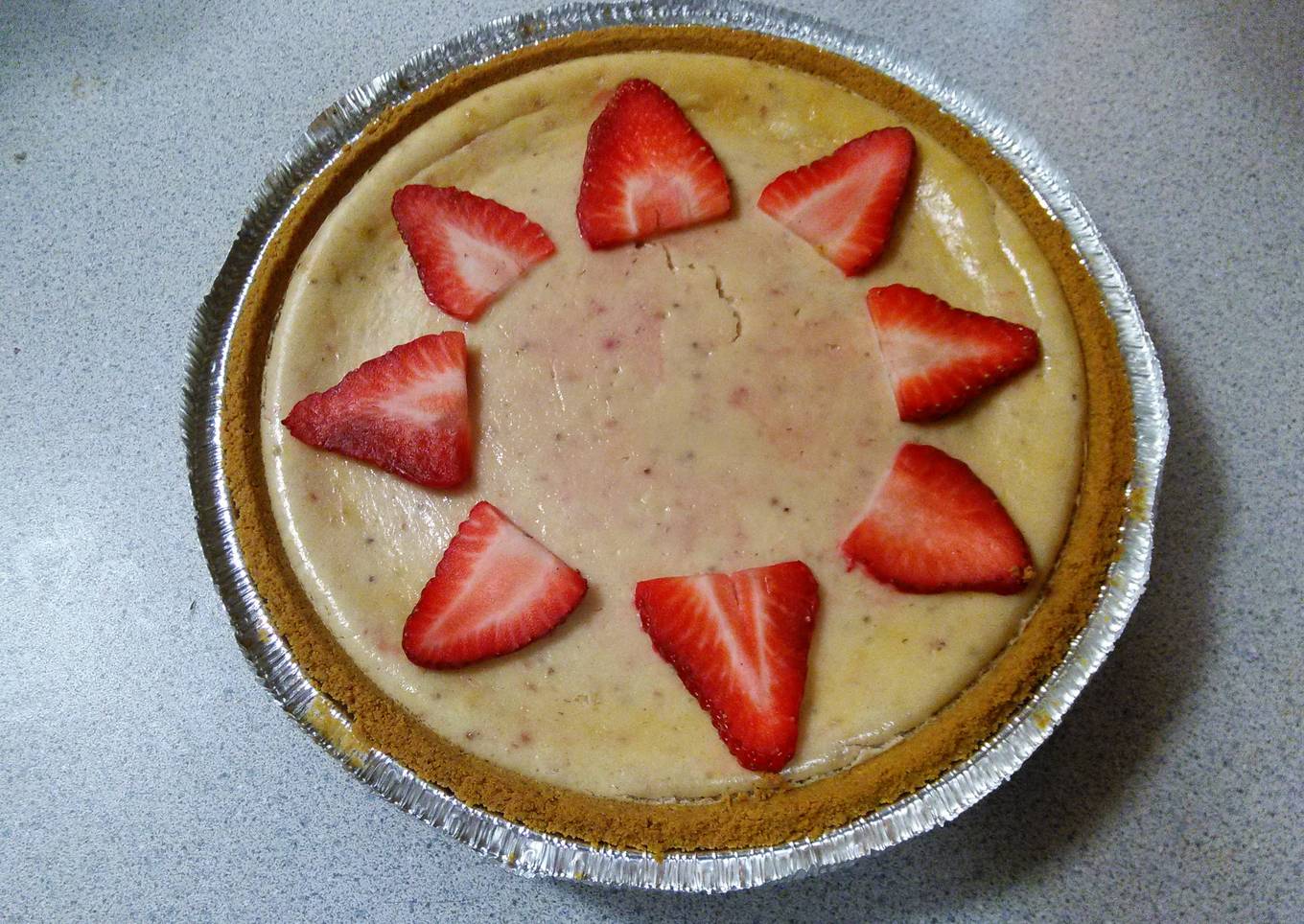 Sarah's Simple Strawberry Cheese Cake