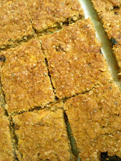 A picture of Oil-free & Sugar-free Ginger Carrot Bread.