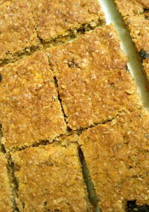A picture of Oil-free & Sugar-free Ginger Carrot Bread.