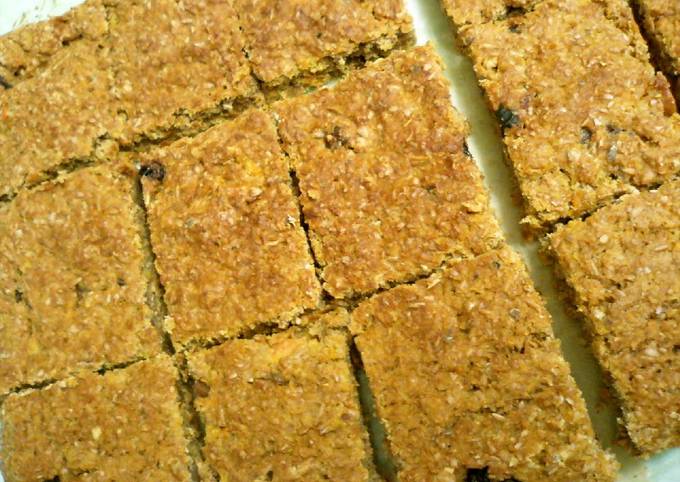 Oil-free &amp; Sugar-free Ginger Carrot Bread