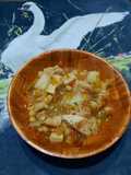 Cazuela de mondongo con garbanzos